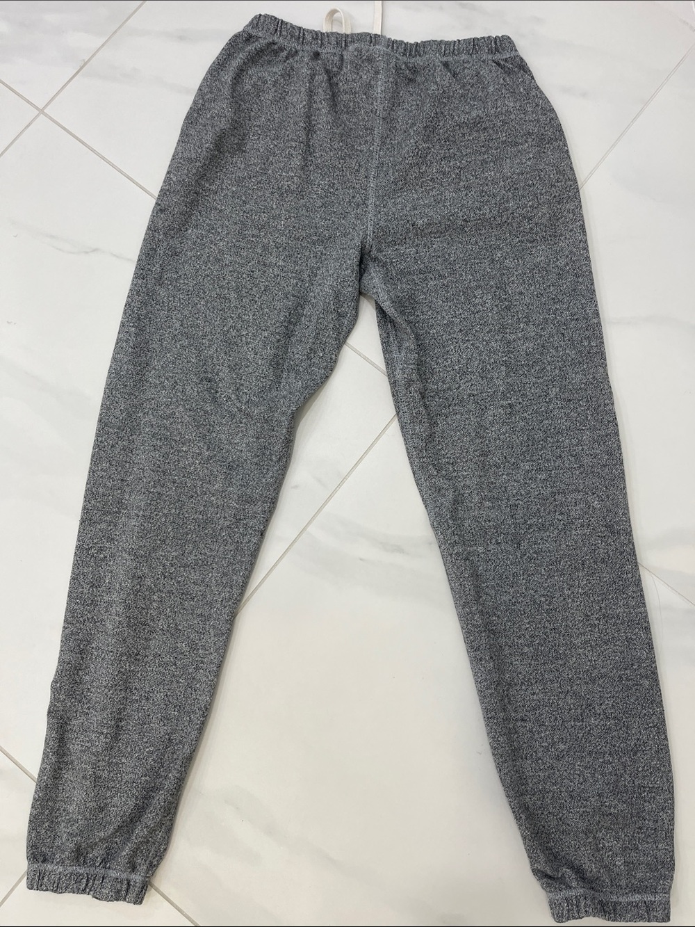 Roots Kids Grey Heather Joggers with Logo - Picture 4 of 4